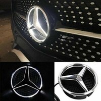 Beleuchtete Silber Logo Licht Stern Emblem FüR 2016-22 Mercedes Benz Neu E W213