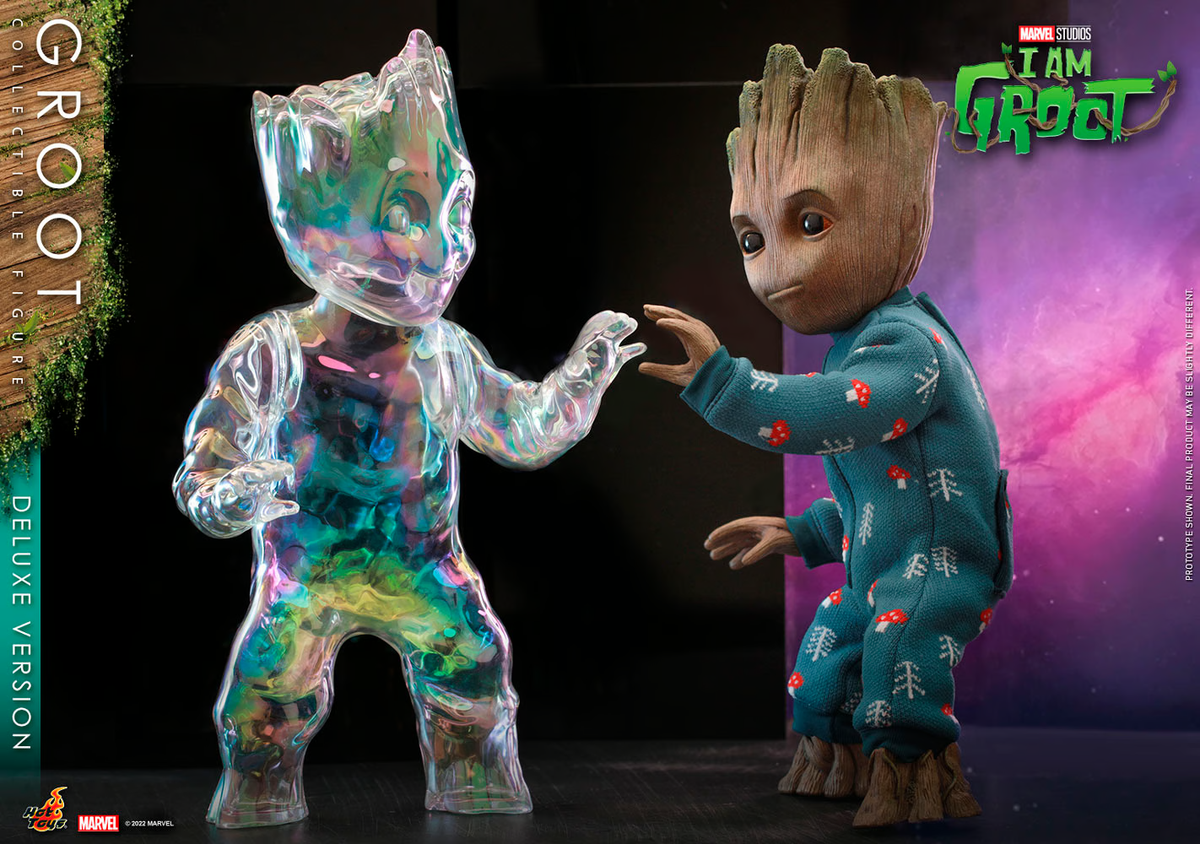 1/6 Scale Marvel Disney+ I Am Groot: Groot Deluxe Figure Hot Toys