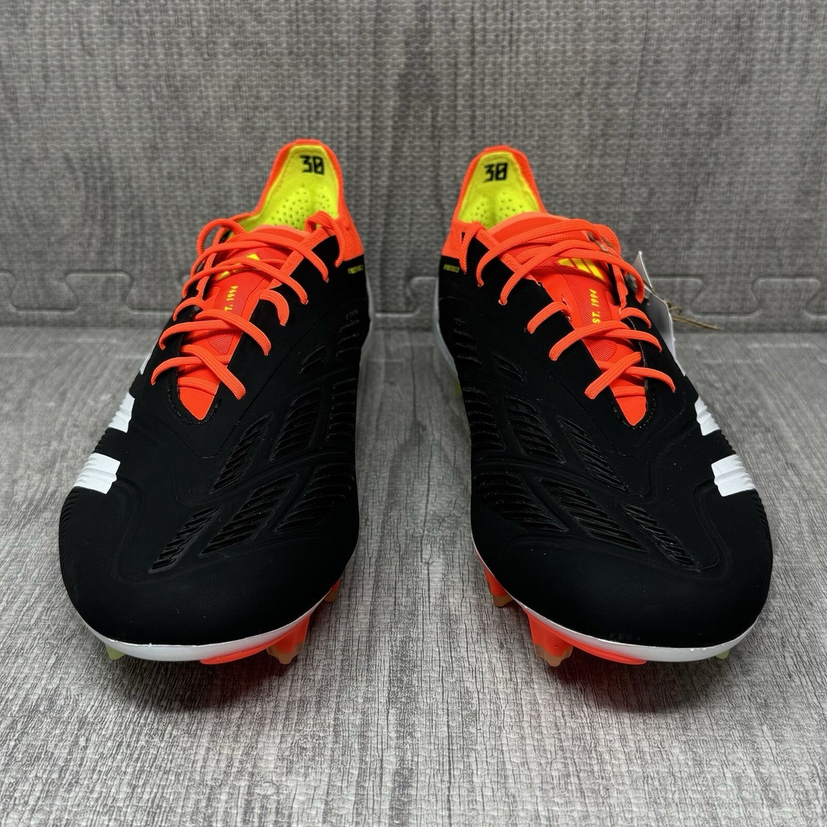 Adidas PREDATOR ELITE LOW FG IE1802 Soccer Cleat Red/Black/White Men\'s 8 adidas Predator Elite FT FG - Black/White/Red – Third Coast  main image 2