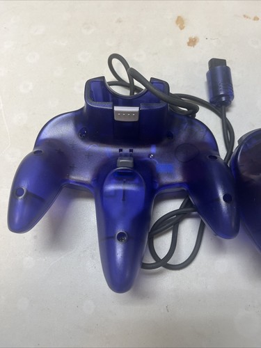 Controller Ufficiale Nintendo 64 Grape Purple (2) N64 - Tutto OEM. Bastone stretto VG - Foto 5 di 6