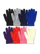 Mamia Women's Winter Knit Magic Gloves (6 Pairs)