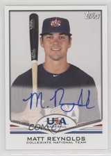 2011 Topps USA Baseball Team Auto Matt Reynolds #USA-A18 Auto a2v