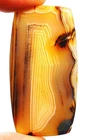 57 Ct 5X23X45 mm Natural Amber Montana Agate Fancy Cabochon Gemstone DH-579