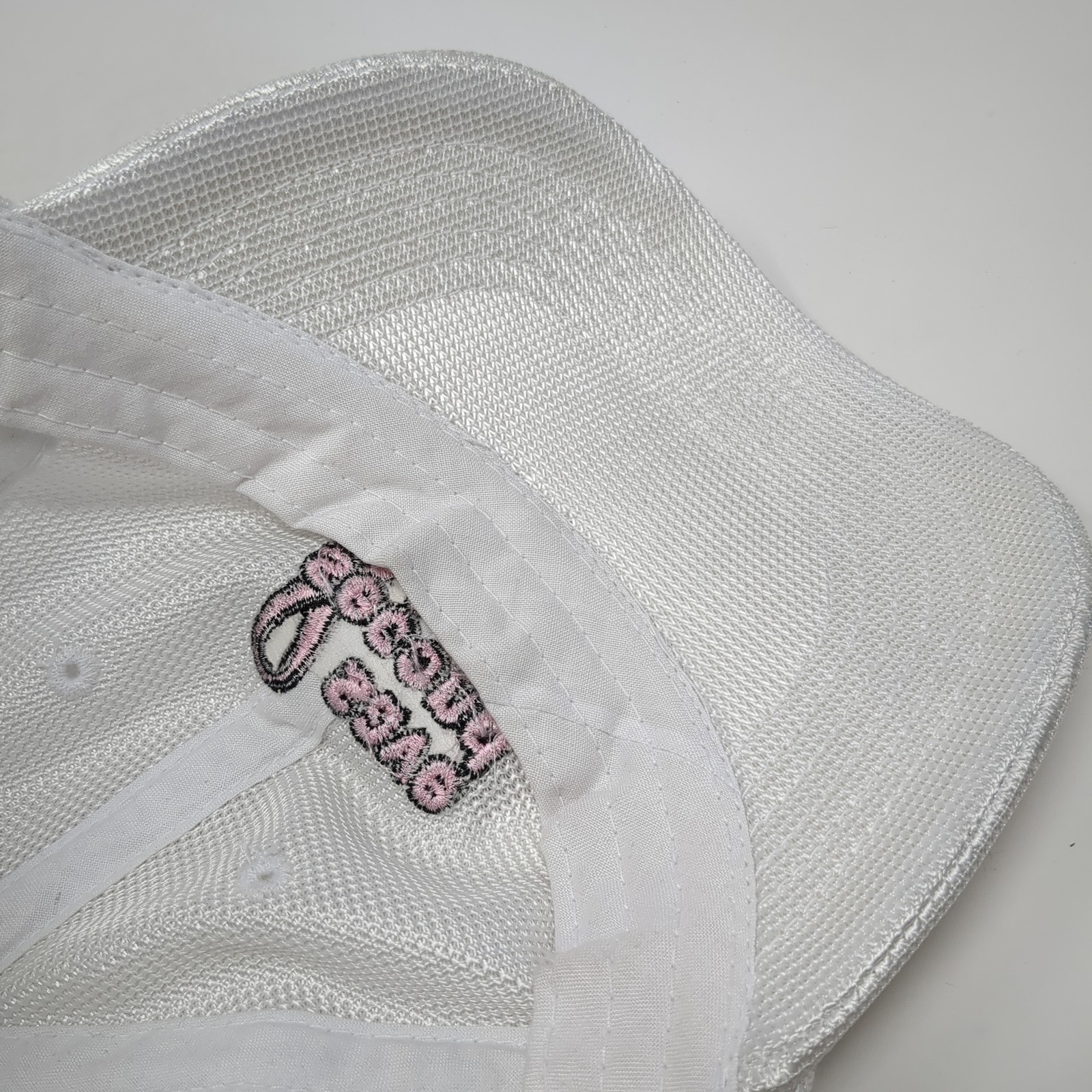 Save Second Base Strapback Hat White One Size Emb… - image 8