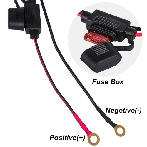 Motorcycle Mobile Phone Charger Charging Plug Motorbike Usb Sae Adapter - Foto 6 di 11