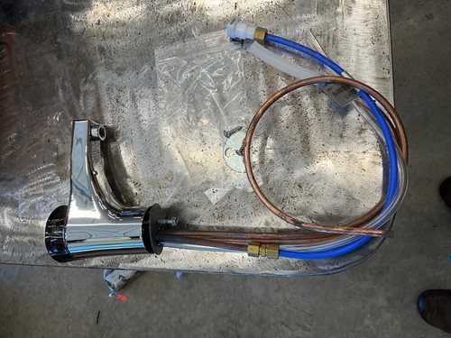 Insinkerator instant hot faucet assembly never hooked up - Picture 2 of 3