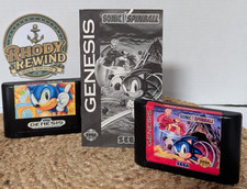 Sega Genesis Sonic Duo Sonic Spinball Manual Sonic 1 Rare 1993 Catalog