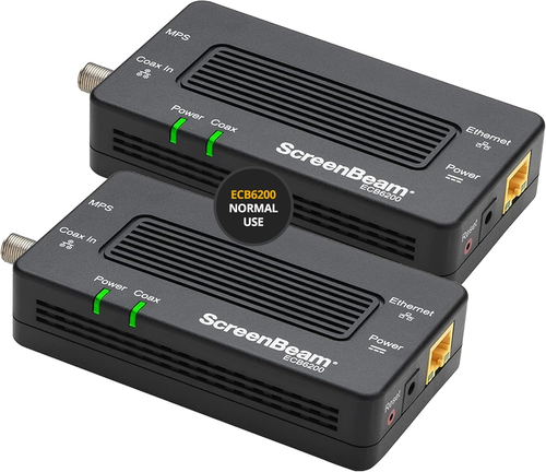Adaptateur réseau ScreenBeam Bonded MoCA 2.0 pour Internet haut débit, Ethernet Ove - Photo 12/12