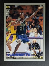 1995-96 Upper Deck Collector's Choice KEVIN GARNETT Rookie RC #275