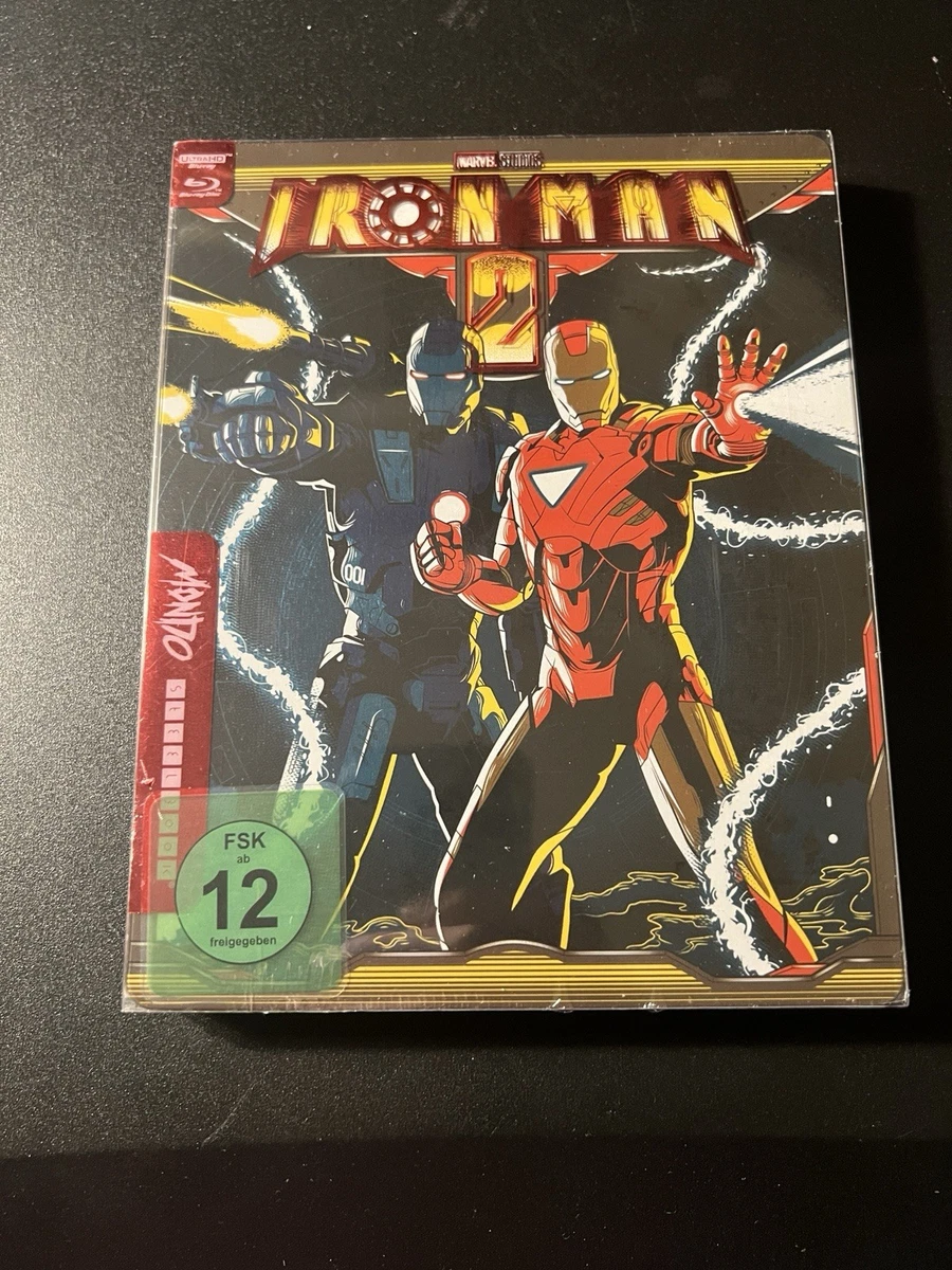 Steelbook Iron Man 2 4K UHD Blu-rays-ray Discs for sale | eBay