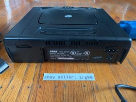 Sega Saturn US model 1 console system lot virtua stick gun netlink 3d pad backup