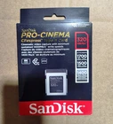 SanDisk 320GB PRO-Cinema CFexpress Type B - Up to 1700MB/s Read Speeds 8K Video