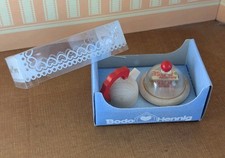 ❗✨☛ BODO HENNIG ☚✨❗ 7074 Käseglocke Wasserkessel NEU OVP ❗ Zubehör Puppenstube ❗