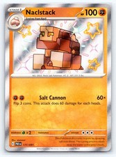 Naclstack 177/091 Paldean Fates Pokemon Holo NM/M otumami