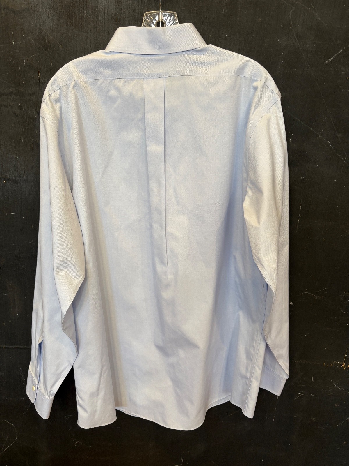 Brooks Brothers Regent Dress Shirt Men's 17 - 35 Blue Non-Iron Supima Cotton