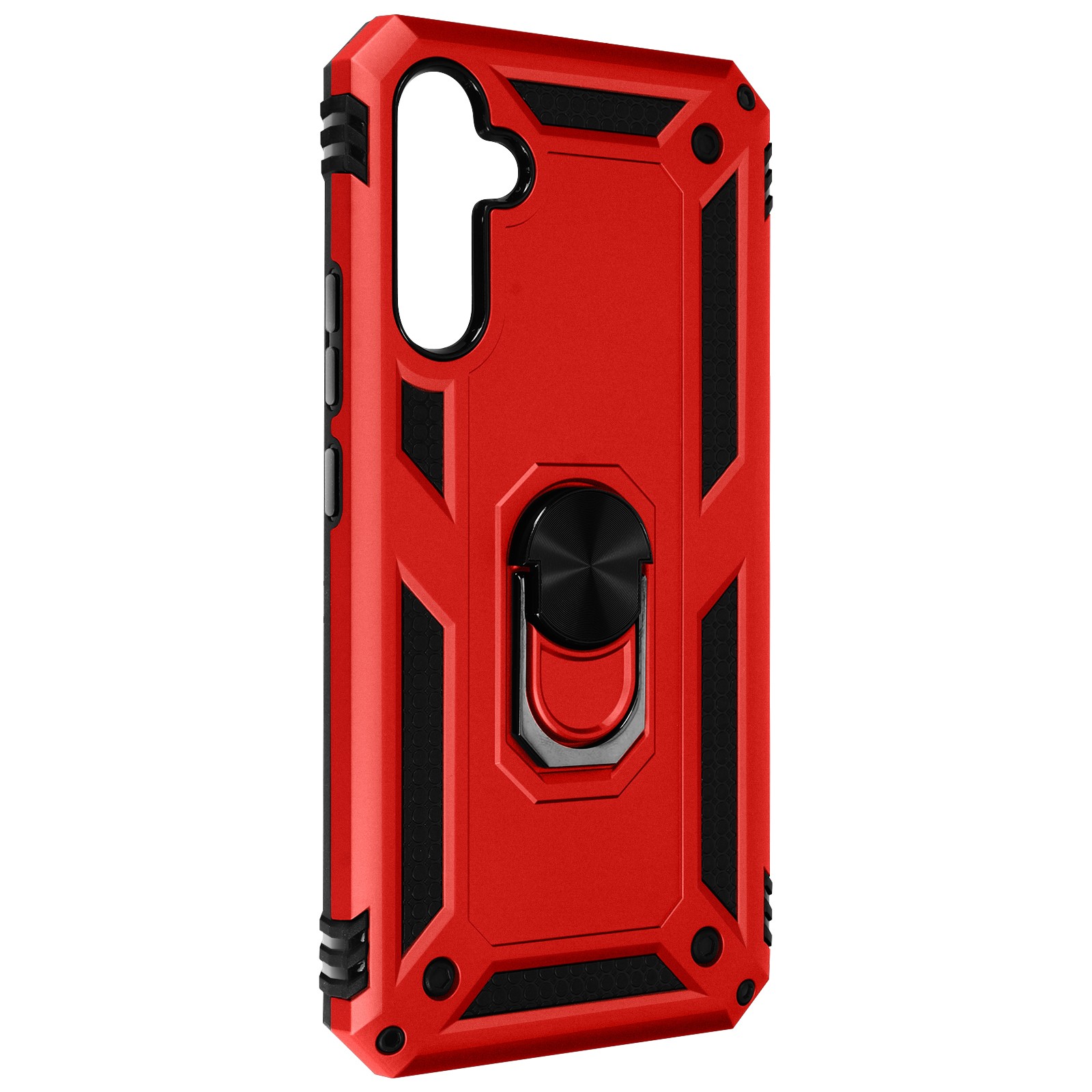 Coque Galaxy A34 5G antichoc rouge idéale pour les trajets
