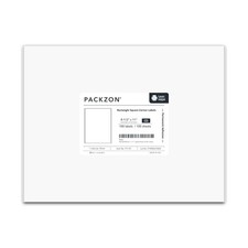 Sticker Printer Paper Shipping Labels Full Sheet with Self Adhesive, Square C...