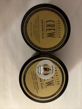 2x New American Crew MOLDING CLAY for Men 3 oz Each High Hold Medium Shine
