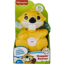 Fisher-Price Linkimals Boppin  Beaver Interactive Learning Toy