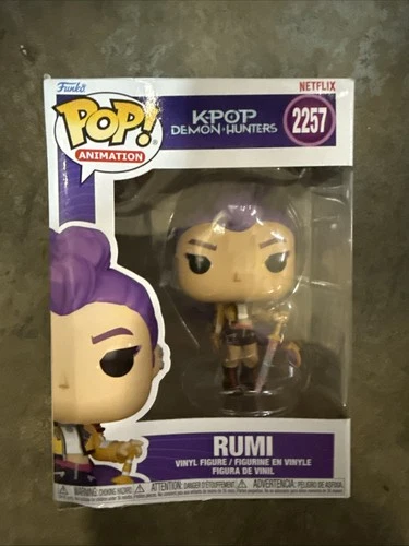 Demon Hunters Rumi #2257 K-Pop Funko Pop! Animation Kpop Figure w/Protector