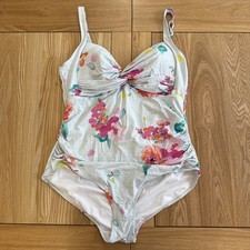 Joules multicoloured floral pattern Ladies Swim Suit Sz 18