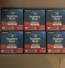 Seattle's Best Coffee Medium Roast K-Cup Pods 60 Total Pods Breakfast Blend