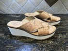 Donald Pliner Beaumont Wedge Cork Platform Sandal Slip On Women’s 8.5 — photo 2