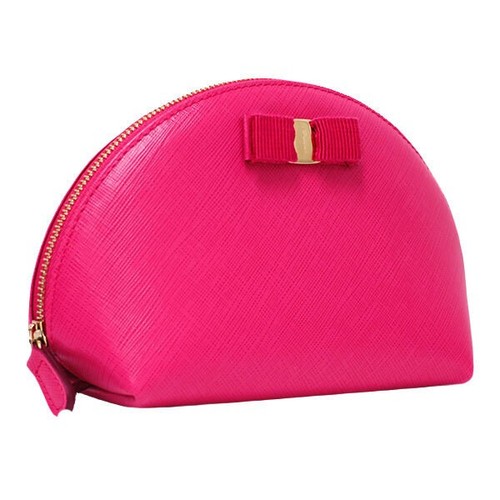Free Extreme Beauty Salvatore Ferragamo Cosmetic Pouch 22 B955 Vala Ribbon P