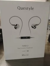 Questyle NHB12 True Lossless Earphone w/ Lightning Plug (Silver) New Sealed