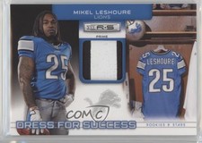 2011 Rookies & Stars Dress for Success Jerseys Prime 24/50 Mikel Leshoure 4ns
