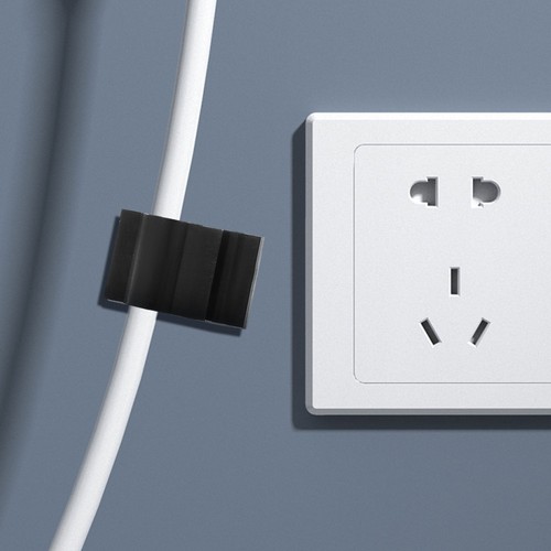 2 Pack Clamp Line Card Cable Clips for Desk Self Adhesive Cord Self-adhesive - 第 3/12 張圖片