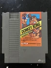 NES DONKEY KONG CLASSICS VIDEO GAME NINTENDO WORKING