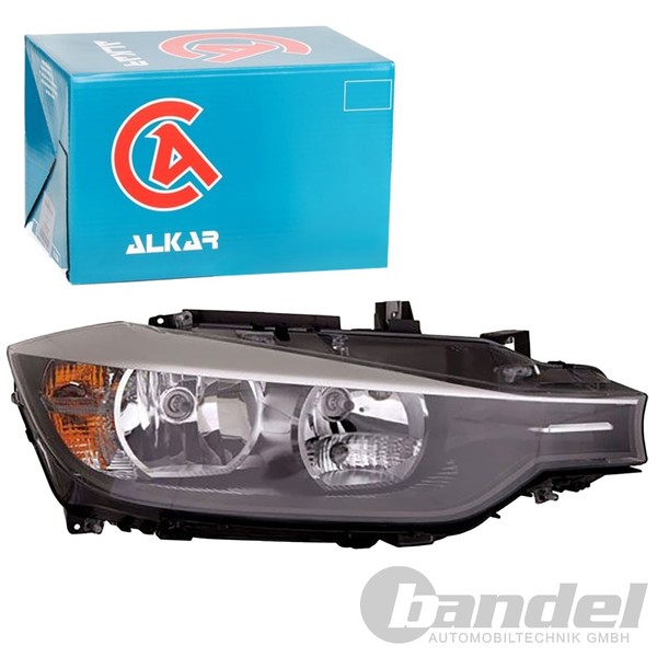 Alkar H7/H7 Scheinwerfer Schwarz Rechts Passend FüR BMW 3 | 2782843-image