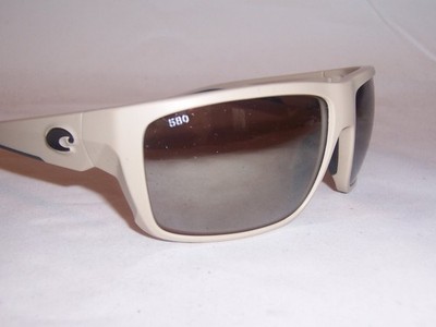 NEW COSTA DEL MAR FLY LINE SUNGLASSES SAND/COPPER SILVER 580G $249 POLARIZED