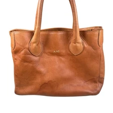 Mark and Graham Elisabetta Handbag Bag Purse Leather [Missing Strap]