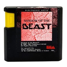 Shadow of the Beast - Sega Genesis (Authentic Cartridge, Tested Working)