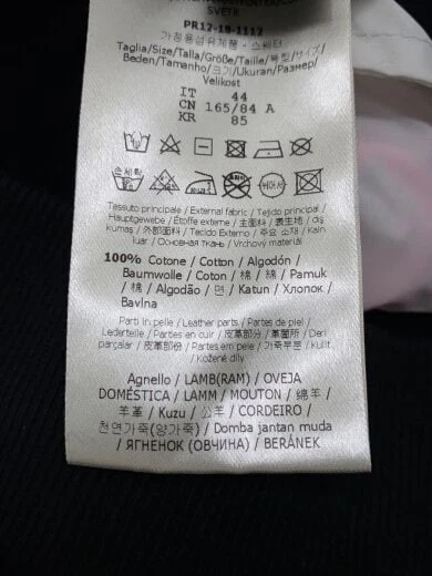 FENDI felpa con cappuccio 44 cotone BLK