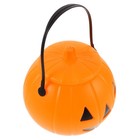  Halloween Treat Box Candy Basket Large Pumpkin Bucket Trick Extra
