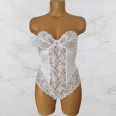 La Perla Malizia Exklusiver Body aus Spitze & Satin aus Sylter Boutique Neu