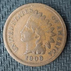 1909  * * INDIAN HEAD  CENT  **FREE SHIPPING**C2848