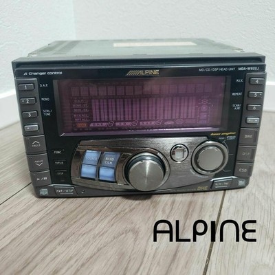Alpine MDA-W933J Car Audio Head Unit Untested For Parts Repair As-Is Japan