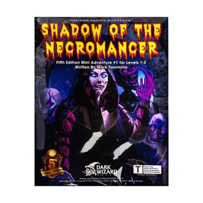 Dark Wizard Maximum Mayhem Dungeons #1 - Shadow of the Necromancer NM