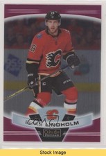 2019-20 O-Pee-Chee Platinum Matte Pink Elias Lindholm #102 READ 01ks