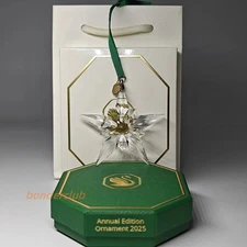 Swarovski Crystal 2025 ANNUAL EDITION LARGE CHRISTMAS ORNAMENT 5691172 AUTHENTIC