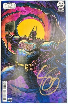   ABSOLUTE BATMAN #19 CVR D LIAM SHARP VAR SIGNED BY SCOTT SNYDER W/COA
