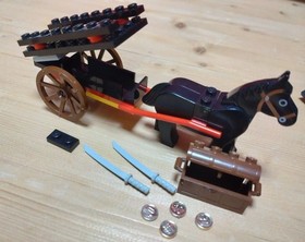 LEGO 6089 Shogun's Lookout Tower Stone Tower Bridge Castle Series Ninja Samurai