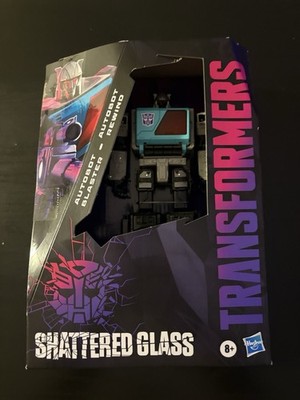 Transformers Shattered Glass Blaster & Rewind Voyager Class 