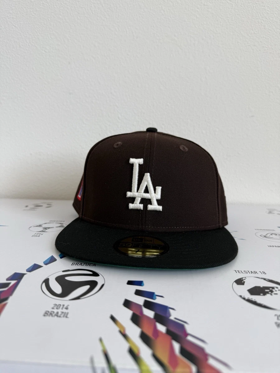Los Angeles Dodgers Black MLB Fan Apparel & Souvenirs 7 3/8 Size