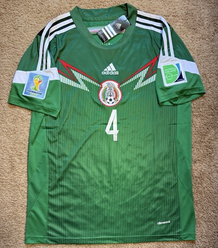 Maglia Home Mondiali 2014 Messico manica corta #4 Rafa Marquez - Taglia X-Large