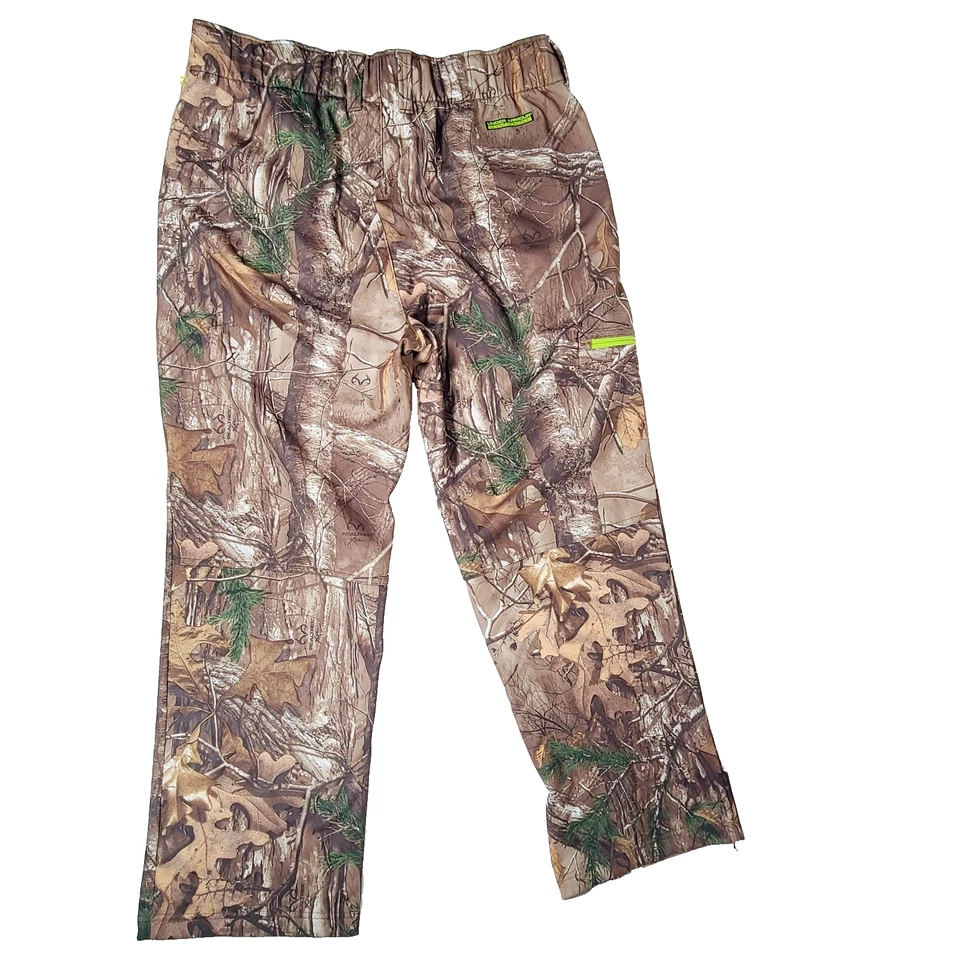 Under Armour Hunting Pants Men XL Loose Camo Scent Control Realtree Xtra Stretch - Image 2 of 4
